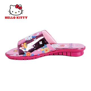 Hello Kitty รองเท้าแตะคิตตี้แบบสวมลายน่ารัก น้ำหนักเบา(ไม่เสริมส้น) รองเท้าน่ารัก รุ่นKTL-569