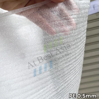 [At Best] โฟมกันกระแทก EPE FOAM หน้ากว้าง 65 ซม. หนา 0.5, 1, 2 มิล โฟมรองพื้น อีพีอีโฟม โฟมห่อสินค้า