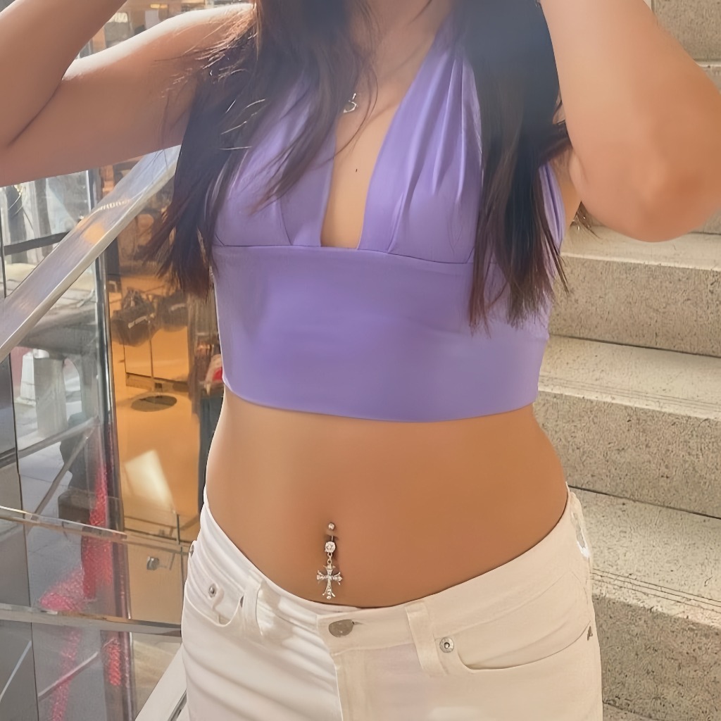 เล็บสะดือ จี้พระจันทร์ ประดับเพชร สไตล์การเจาะ โลหะผสม สีไม่ซีดจาง เครื่องประดับแฟชั่น มีให้เลือกหลายแบบ S1129 - รูปที่ 3