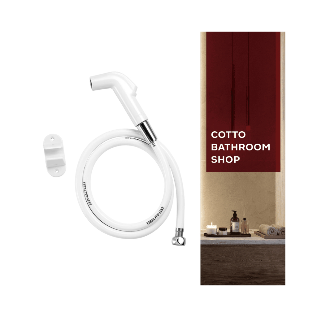COTTO สายฉีดชำระ รุ่น CT993NH#WH(HM) WHITE