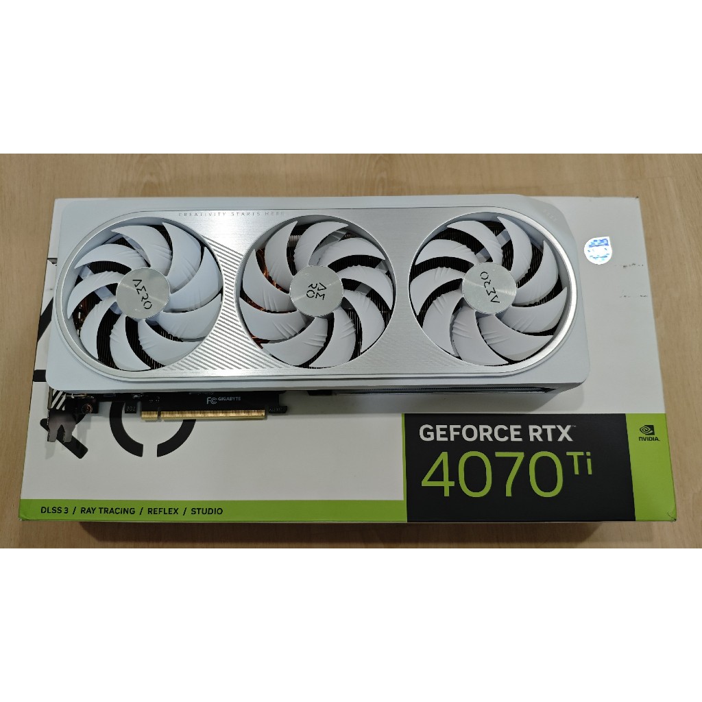 GeForce RTX™ 4070 Ti AERO OC 12G กาดจอมือ 2 สภาพดี