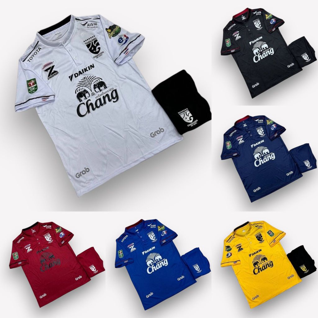 เสื้อกีฬาพร้อมกางเกงครบชุด ชุดบอล ชุดกีฬา เสื้อบอล งานรุ่นใหม่ เนื้อผ้าดี พร้อมส่ง