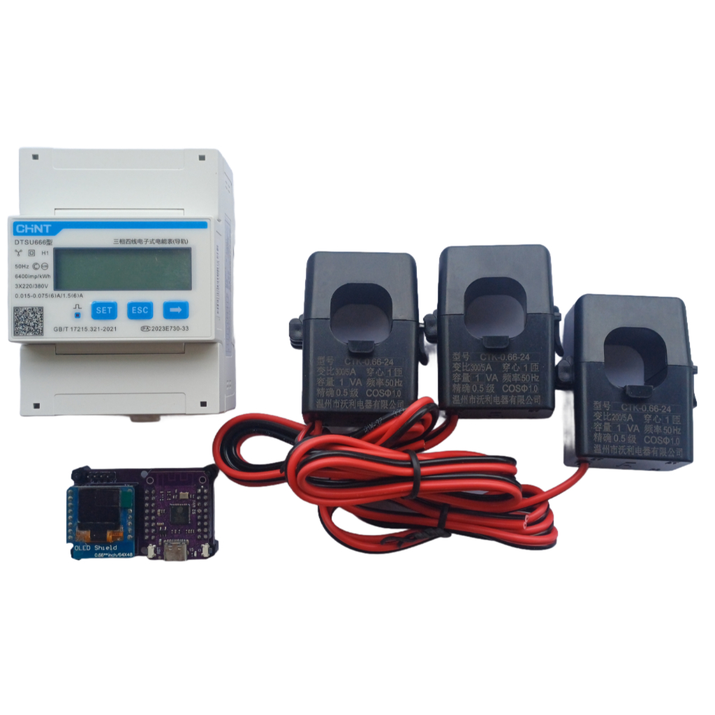 ชุดวัดและบันทึกค่าไฟฟ้า 3 เฟส ออนไลน์ (200A-1000A) ผ่านแพลตฟอร์ม cynoiot | 3 Phase AC power meter ชุด IoT มิเตอร์ไฟฟ้า ราคา ถูกที่สุด ดีลบีเคเค แกลเลอรีภาพที่ 5