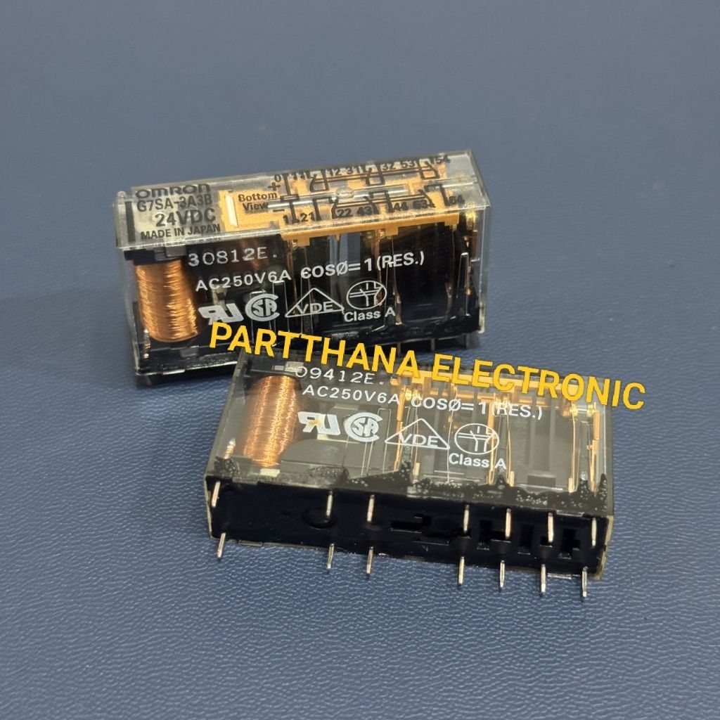 G7SA-3A3B RELAY 24VDC 14ขา สินค้าพร้อมส่งในไทย🚛💨💨