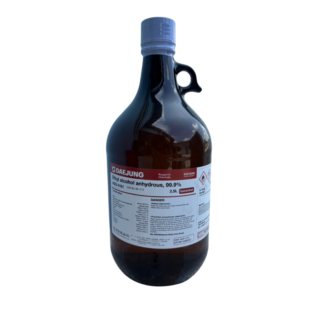 ETHANOL ABSOLUTE 99.9% for HPLC Grade, 2.5L