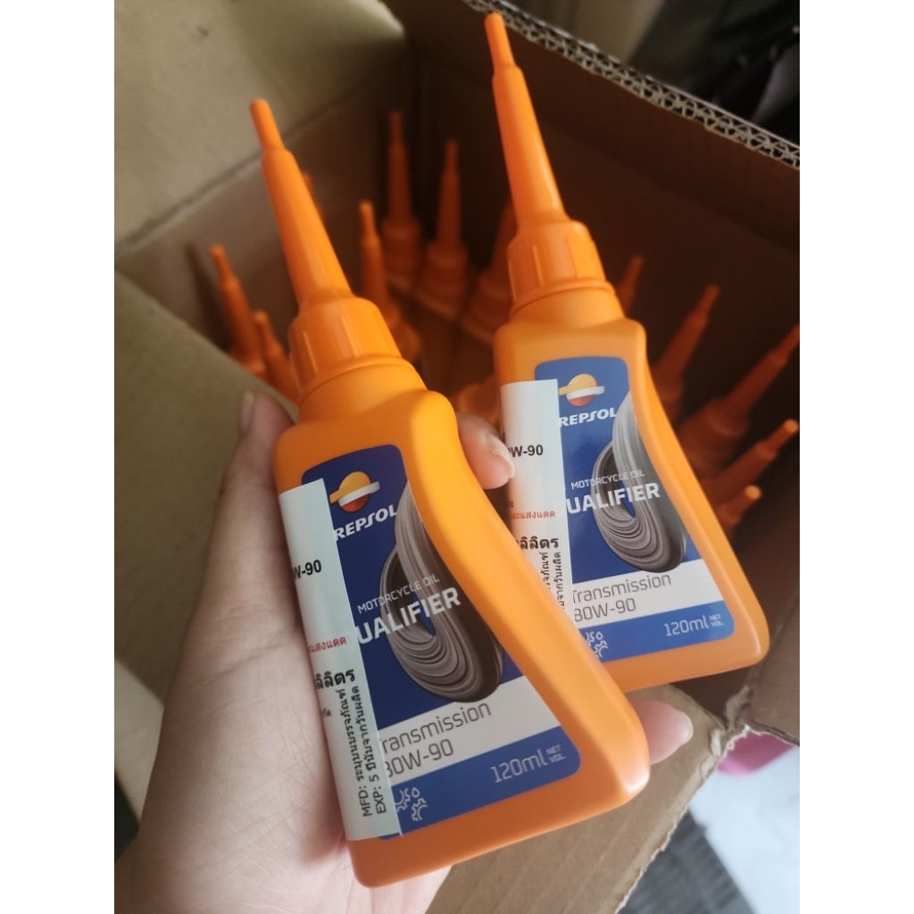 น้ำมันเฟืองท้าย REPSOL 80W90 (ยกลัง ) Qualifier Transmission 80W90