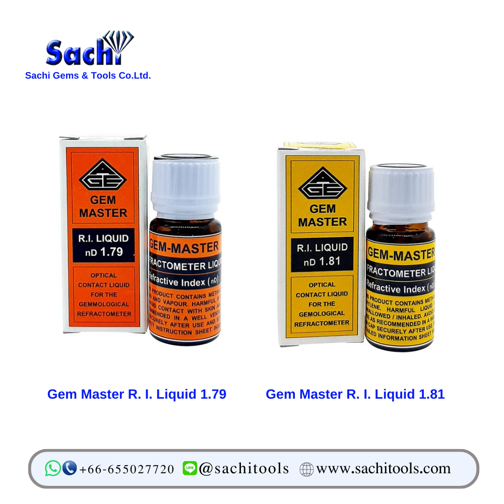 Gem Master R. I. Liquid 1.79 / Gem Master R. I. Liquid 1.81 sachitools