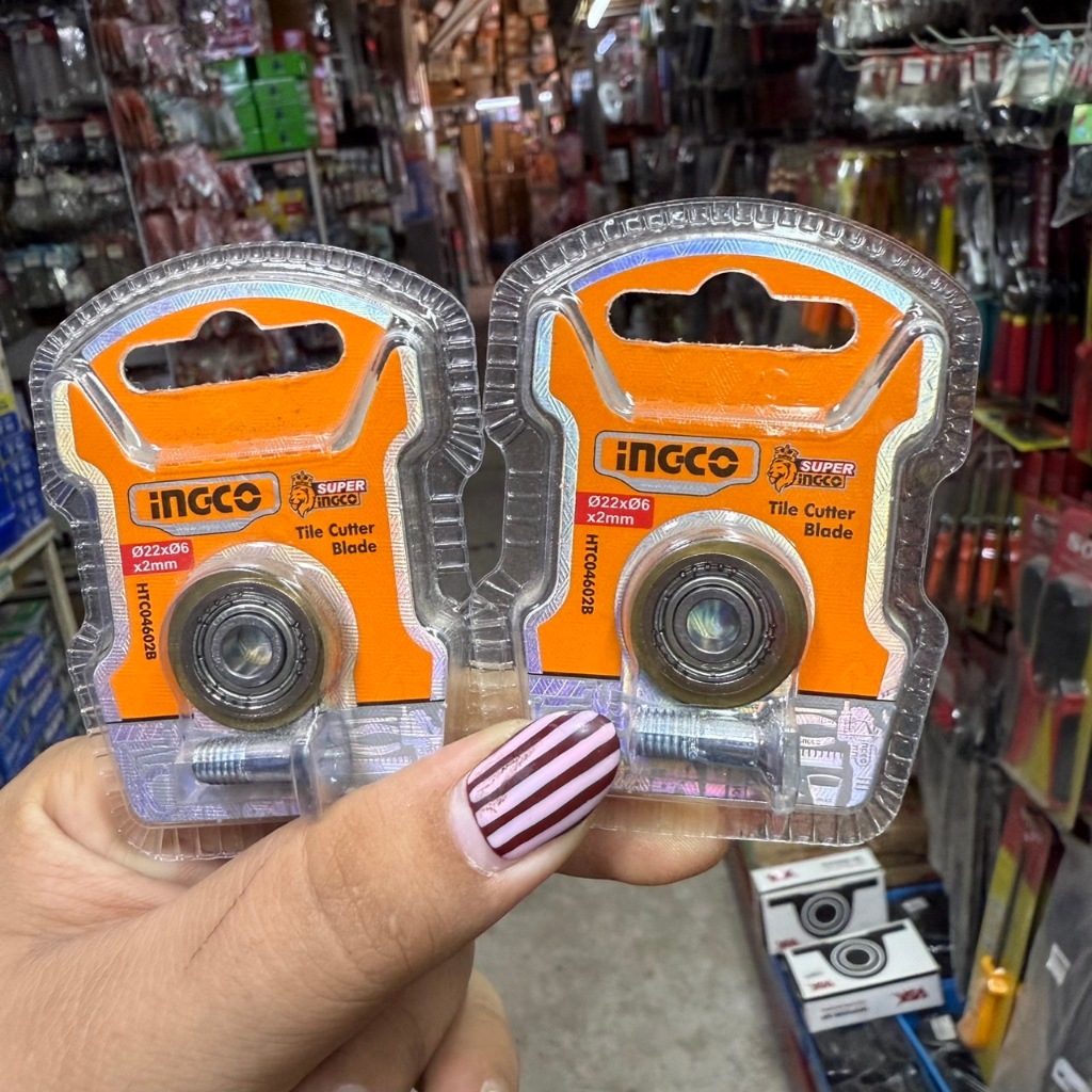 INCCO ใบมีด ลูกกลิ้ง (อะไหล่) แท่นตัดกระเบื้อง รางตัดกระเบื้อง รุ่น HTC04602B ขนาด 22x6x2mm