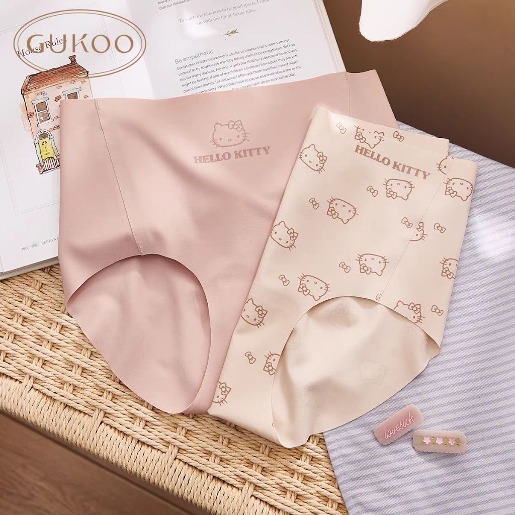 Gukoo Underwear × Hello Kitty Seamless Three-Pack Underwear