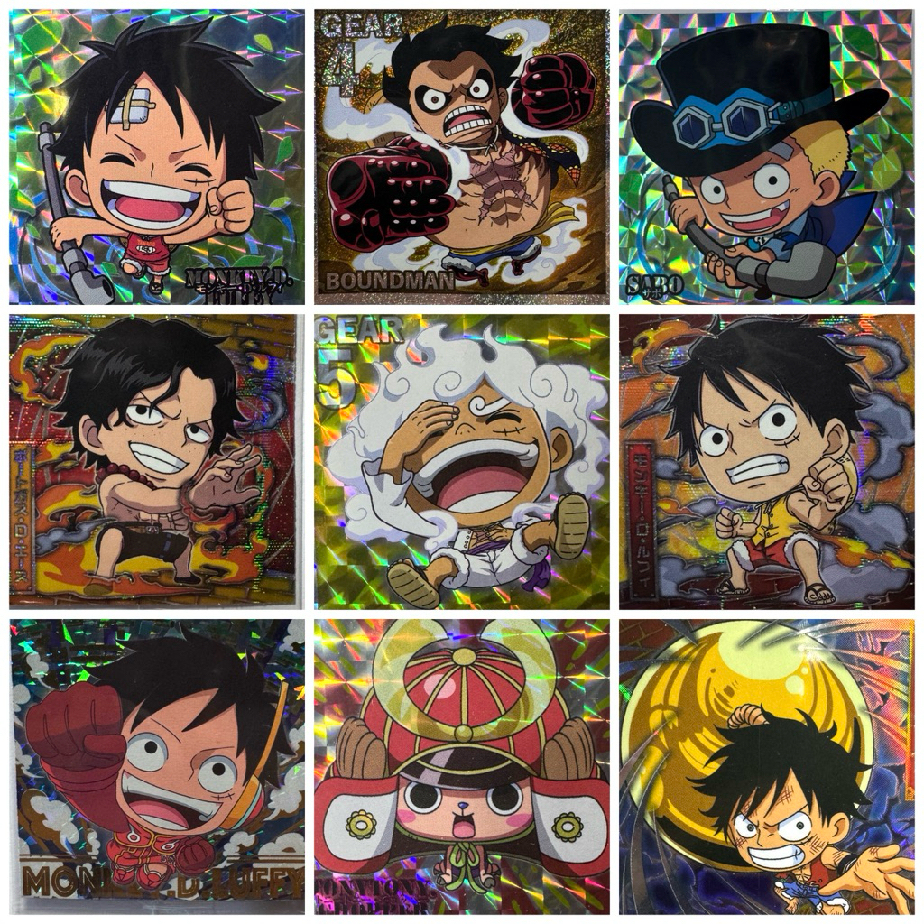 One Piece The Animation Wafer Sticker เวเฟอร์ สติ๊กเกอร์ วันพีซ (เฉพาะสติ๊กเกอร์)