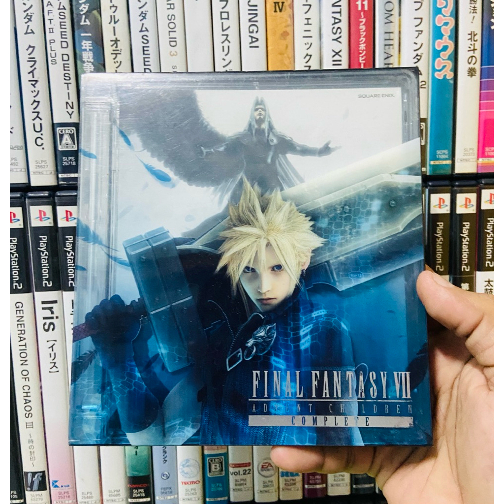 PS3 FFVII ADVENT CHILDREN ไฟนอลแฟนตาซี แผ่นเกม + ภาพยนตร์
