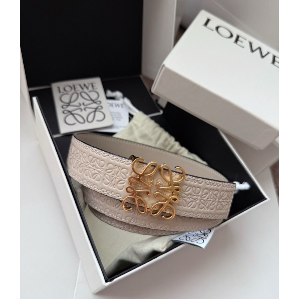 New loewe anagram belts 2.8 cm