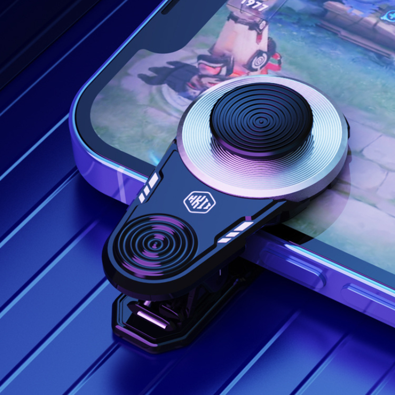 X1 A9 Joystick พับได้ (กล่องใสเก็บง่าย) ช่วยเดินเกม ROV Mobile Joystick Mobile Controller ปุ่มควบคุม