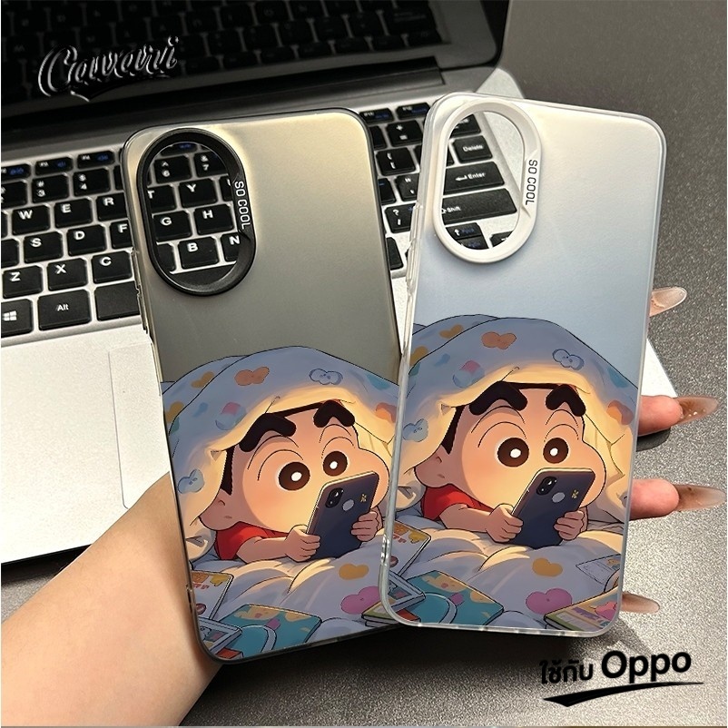 สําหรับ OPPO A17 A57 A3s A18 A53 A16 A58 A7 A17K A5 A38 A54 A12 A77 A15 A9 A5s A78 Reno 19F เคสโทรศัพท์ TPU กันกระแทกลาย