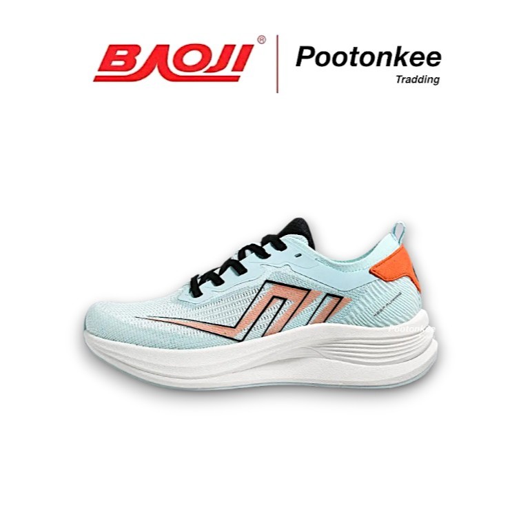 BAOJI บาโอจิ รุ่น BJW 1163 รองเท้าผ้าใบ รองเท้าวิ่งผู้หญิง ราคา ถูกที่สุด ดีลบีเคเค แกลเลอรีภาพที่ 4