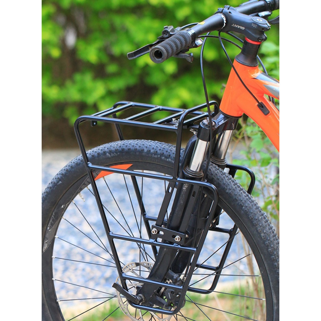 mountain bike front rack pannier rack aluminum alloy ส่งจากไทย