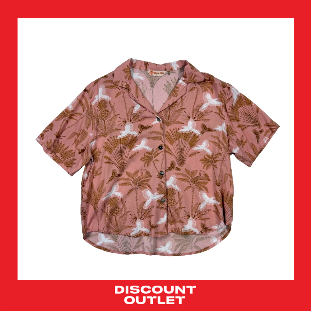 Discount Outlet เสื้อเชิ้ตหญิง ผ้า VISCOSE 100%