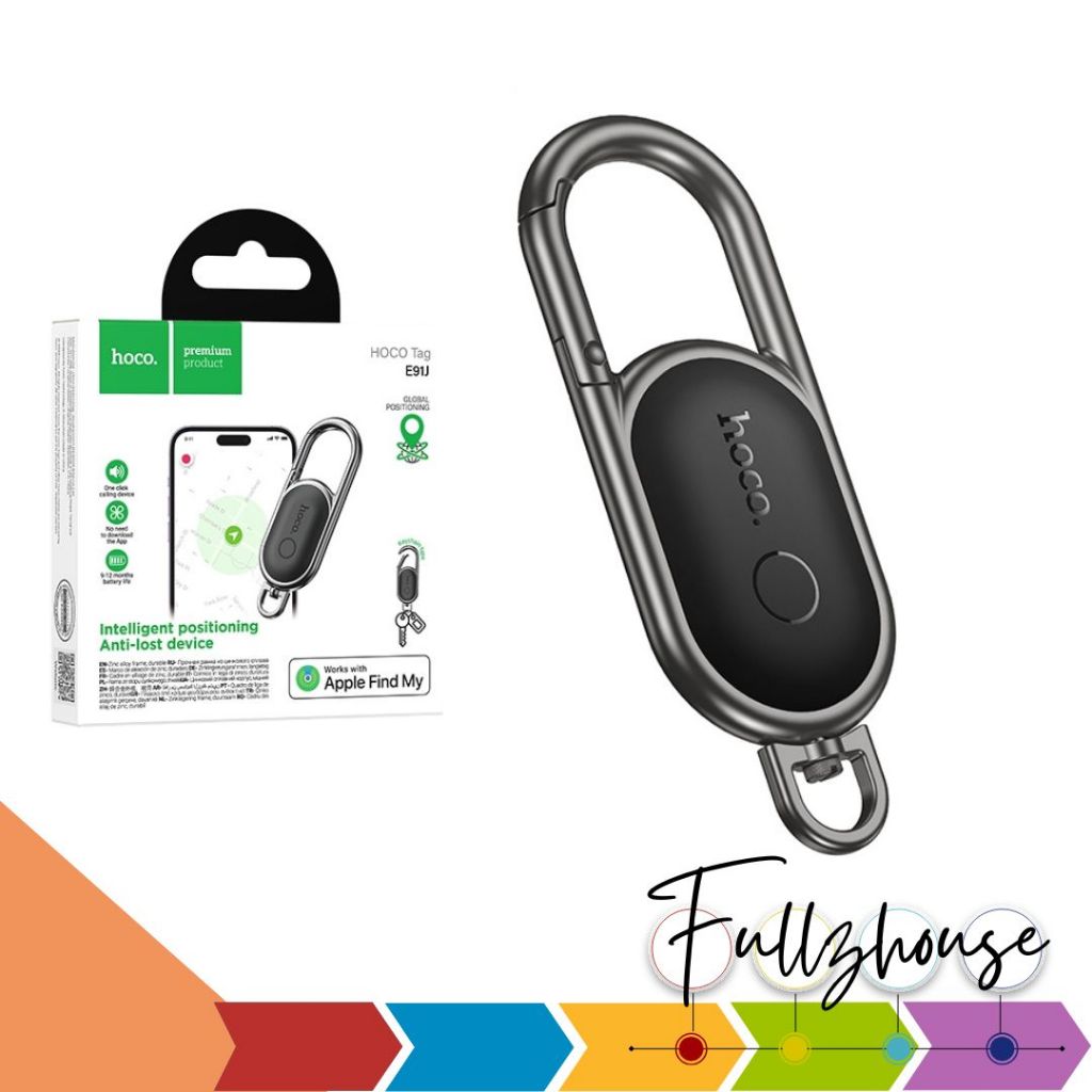 จัดส่งด่วน Hoco E91J Tiger smart anti-lost keychain พวงกุญแจติดตามอัจฉริยะป้องกันการสูญหาย