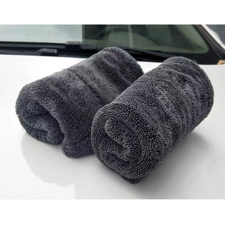 cozyผ้าขนหนูไมโครไฟเบอร์สำหรับล้างรถผ้าทำความสะอาดรถยนต์ผ้าเช็ดรถหนา 1300Gผ้าเช็ดตัวผ้าไมโครไฟเบอร์แบบไร้ขอบหนา - รูปที่ 7