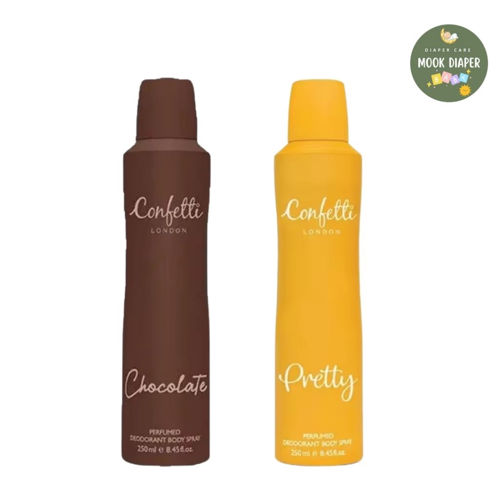 Confetti London Body Spray บอดี้ สเปรย์ 250ml คอนเฟตติ ลอนดอน  250มล.