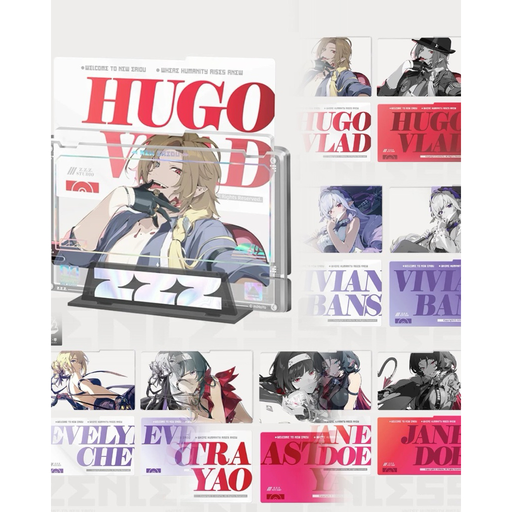 [พร้อมส่ง] official แท้ Hugo/Vivian/Astra/Evelyn ZZZ Zenless Zone Zero