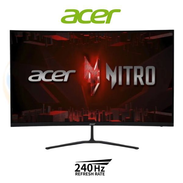 ACER MONITOR (จอมอนิเตอร์) ED320Q X2BMIIPX 31.5" VA FHD 240Hz - 3 YEAR