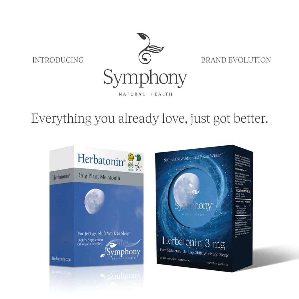 💥พร้อมส่ง💥H e r b a t o n i n 3mg, 60 Capsules