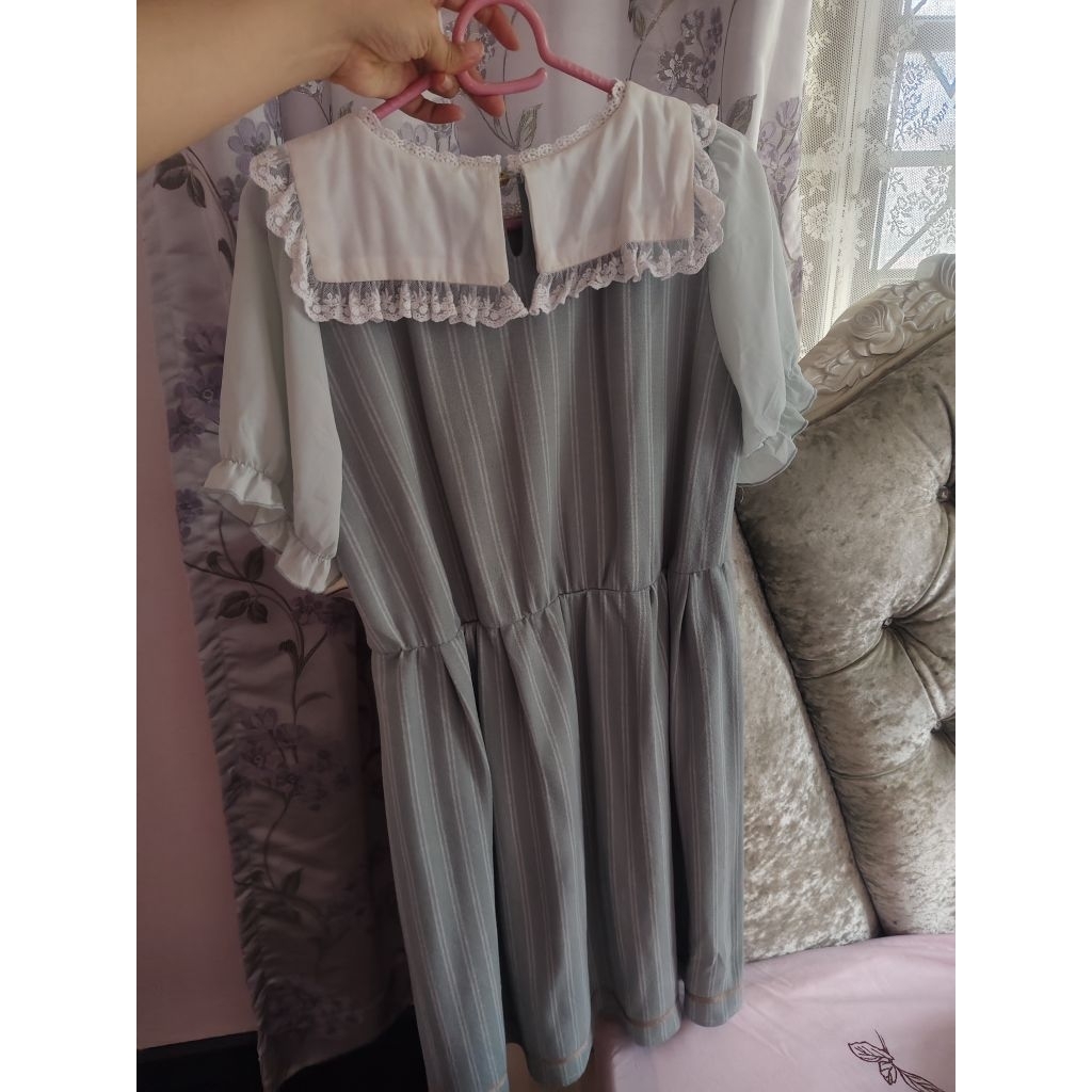 Axes Femme ชุดเดรสสีฟ้า