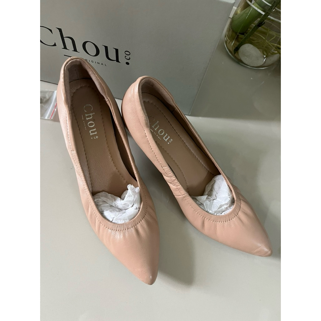 รองเท้าส้นสูงผู้หญิง Chou.co size 35 #รองเท้ามือสอง #รองเท้าผู้หญิง
