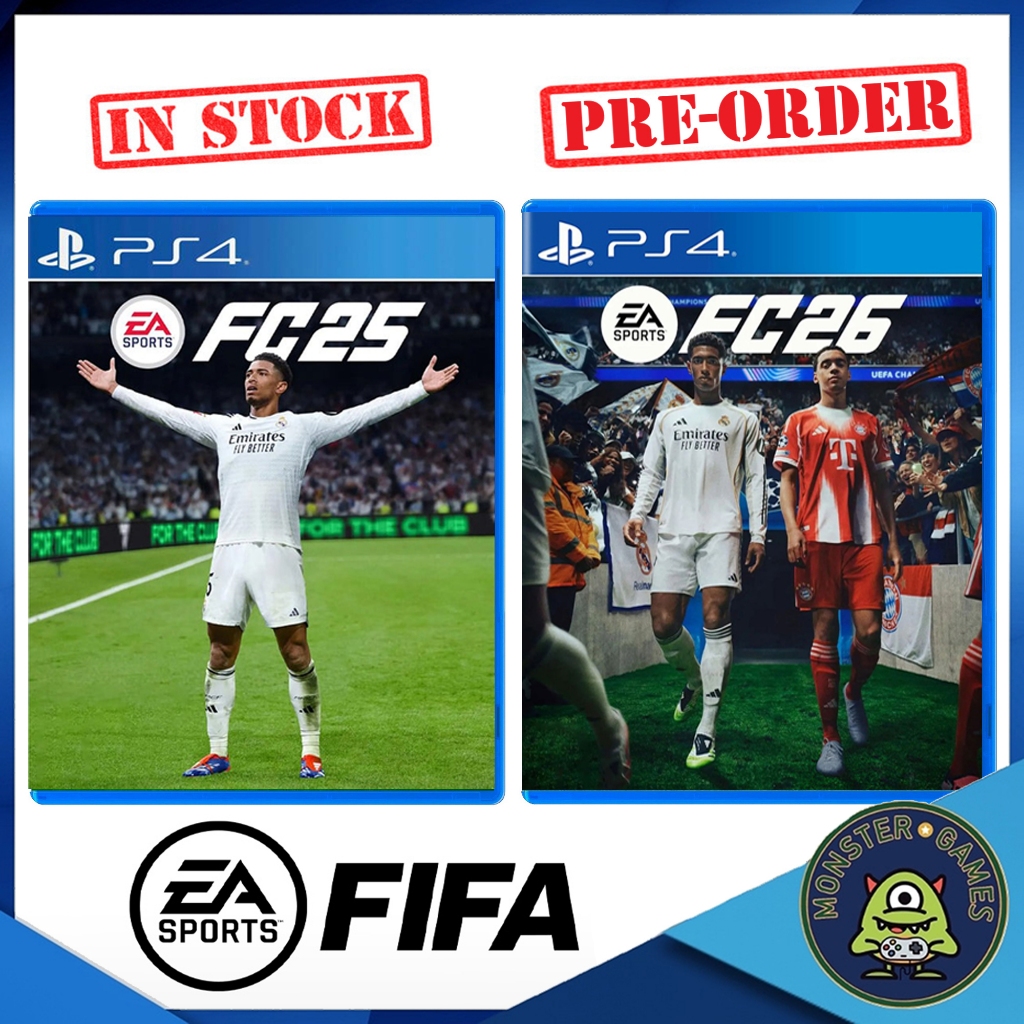 FC 25, FC 26 Ps4 Game แผ่นแท้มือ1!!! (FC25 Ps4)(FC 2025 Ps4)(FC26 Ps4)(FC 2026 Ps4)(FC2026 Ps4)(FIFA 26 Ps4)(FIFA26 Ps4)