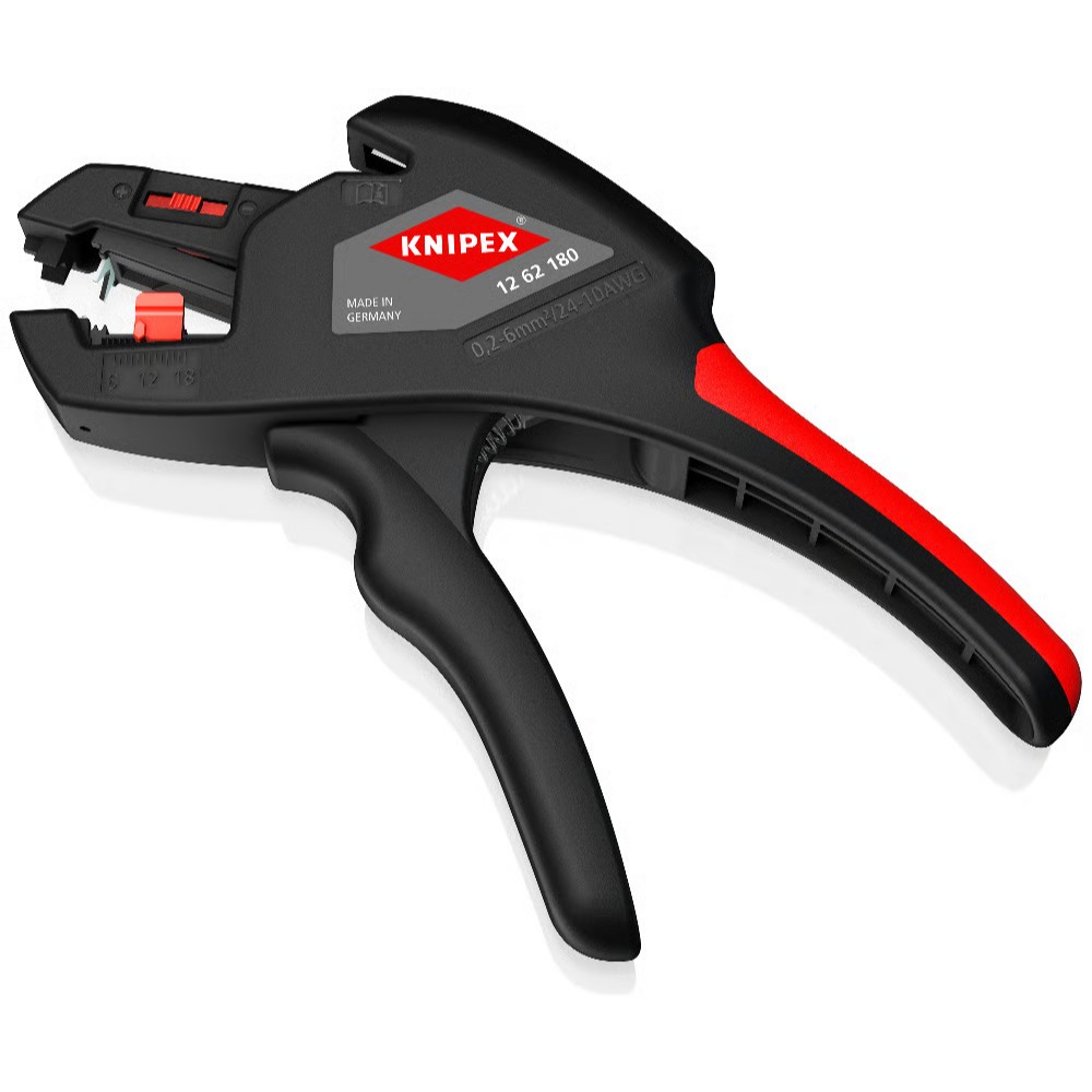 Knipex คีมปอกสายอัตโนมัติ รุ่น 1262180 (รุ่นใหม่)