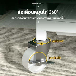 Petcho กรงนก กรงนกขนาดใหญ่ กรงนกแก้ว กรงสัตว์เลี้ยง เหล็กหนา แข็งแรง ทนทาน เคลือบกันสนิม อุปกรณ์เสริมฟรี