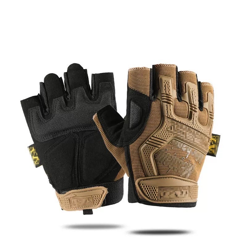 ถุงมือครึ่งนิ้ว Mechanix M-PACT Impact
