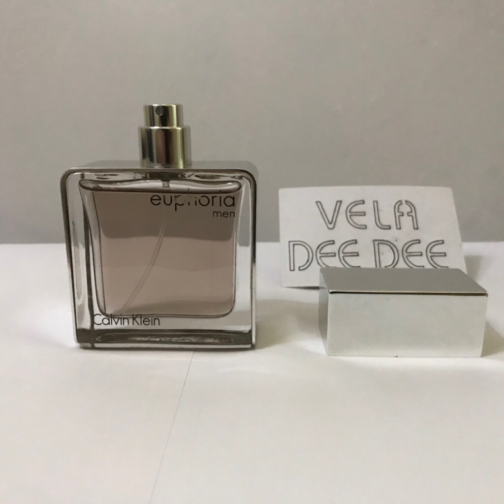 [แท้] Calvin klein รุ่น Euphoria Men มือสอง ขนาด 50ml เหลือ 95%