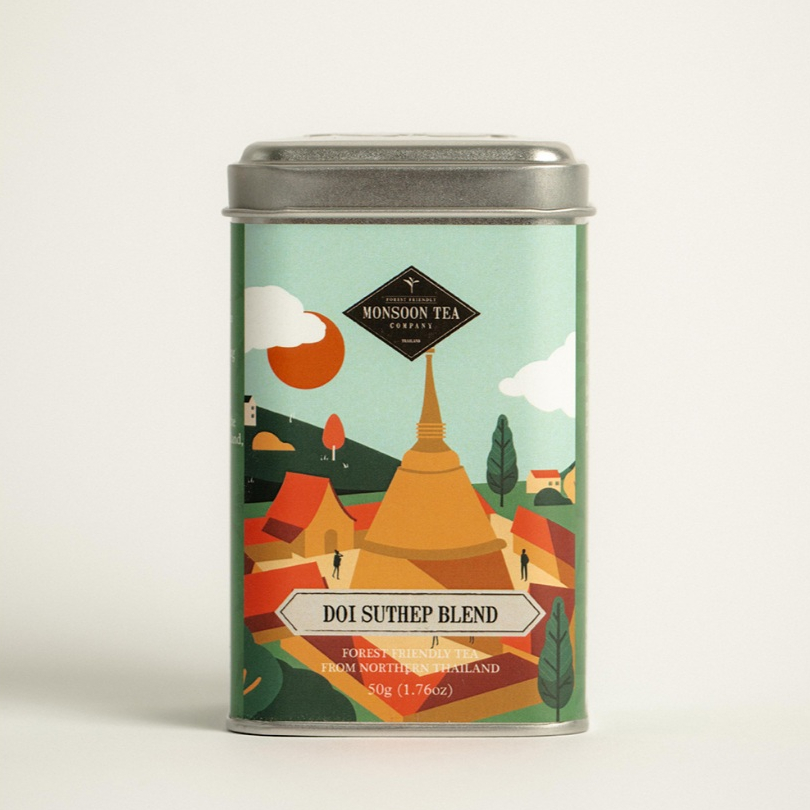 ชามอนซูนที Doi Suthep Blend Tea from Thailand  (Forest tea) จากภาคเหนือ ชาป่าหอมอร่อย