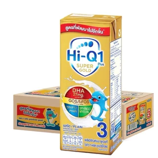 UHT Hi-Q สูตร3และสูตร4 ขนาด 180 มล.รสจืด