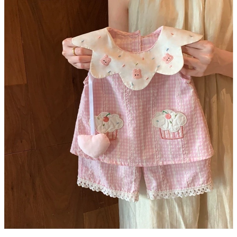 พร้อมส่ง ว100 6223 แรบบิทคัพ กางเกงขายาว