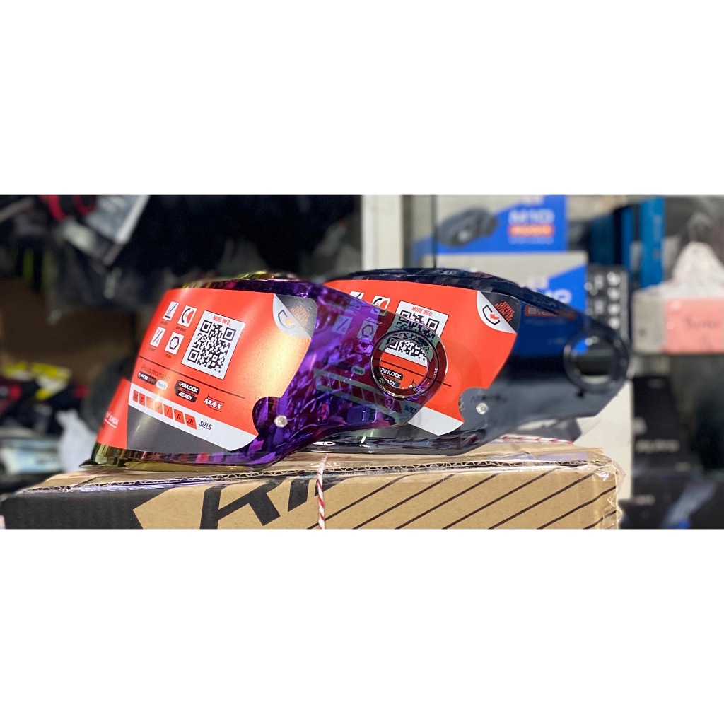 ชิลด์หมวกกันน็อค MT ATOM 2 SV / V-35 สีใส,สีปรอทรุ้ง