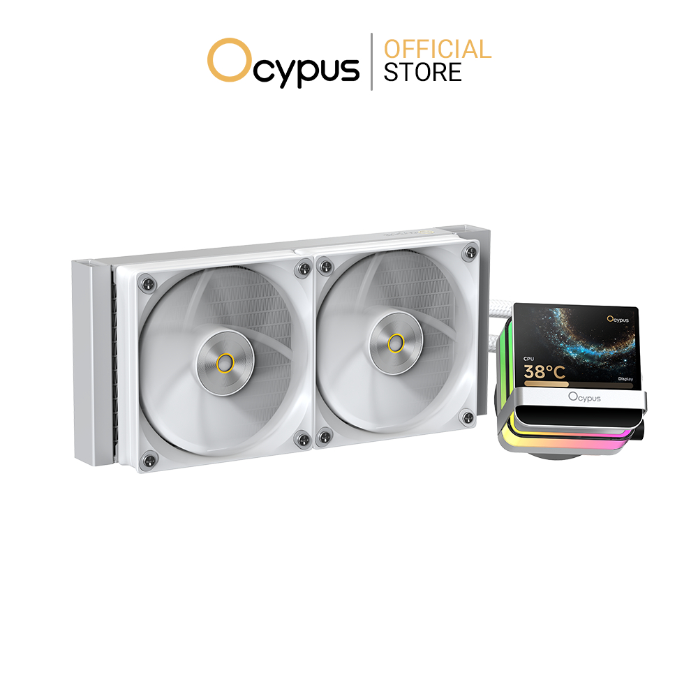 OCYPUS SIGMA L24 PRO WHITE (CPU AIR COOLER / ชุดลมความร้อนซีพียู)