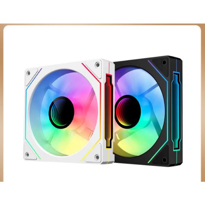 พัดลมrgb พัดลมเคส พัดลมคอม fan case 12cm มีสีให้เลือกเยอะมากๆ ลมเเรง เเถมน็อต