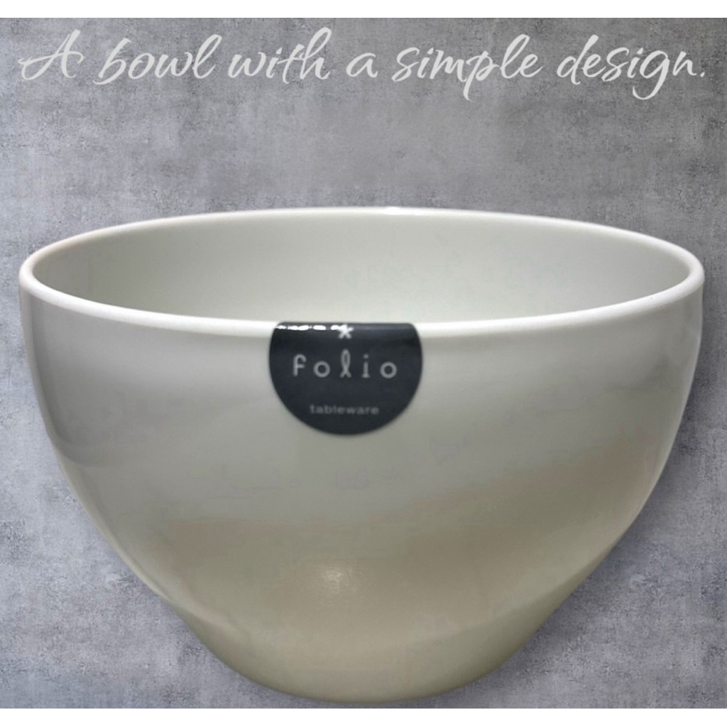 ชาม Bowl ดีไซน์เรียบง่าย ทำจากพลาสติกพิเศษ และสามารถเข้าไมโครเวฟได้