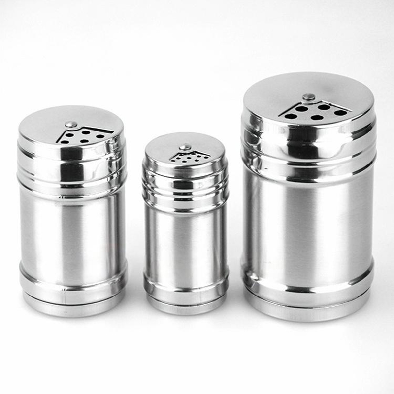 ChokSteel ขวดเครื่องปรุงสแตนเลส ใส่เครื่องปรุง ใส่เครื่องเทศ พริกป่น พริกไทย