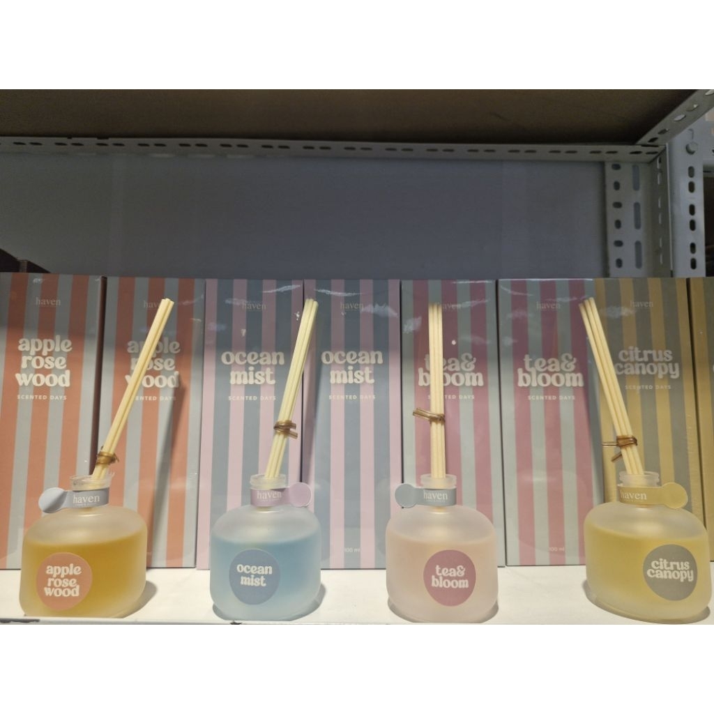 New Aroma Diffuser 100ml ชุดก้านไม้หอม จากแบรนด์Haven