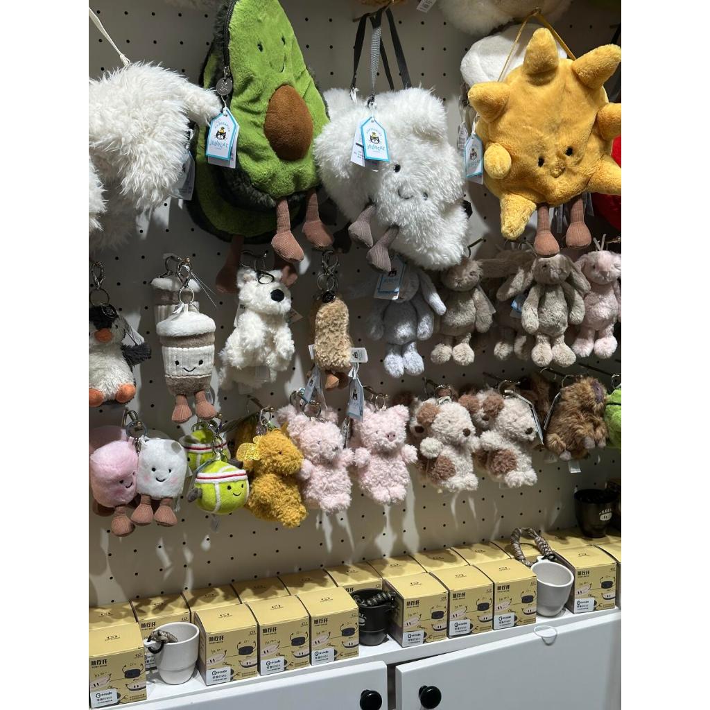 Jellycat ของแท้ พวงกุญแจ ตุ๊กตาแขวน กระเป๋า Bag Charm กระต่าย สัตว์ ขนมปัง น่ารัก ของขวัญสุดพิเศษ - รูปที่ 7