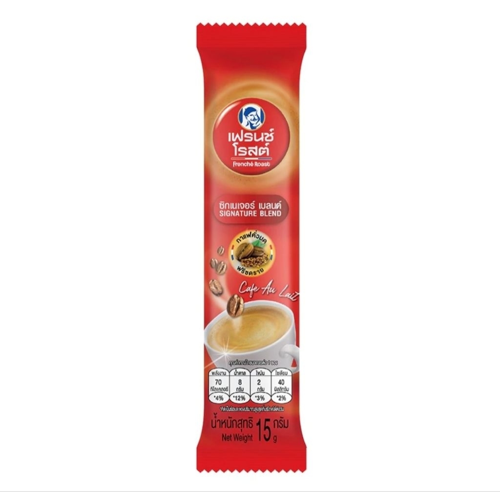 เฟรนช์โรสต์ กาแฟ 3 อิน 1 ซิกเนเจอร์เบลนด์ แบ่งขาย 1 ซอง