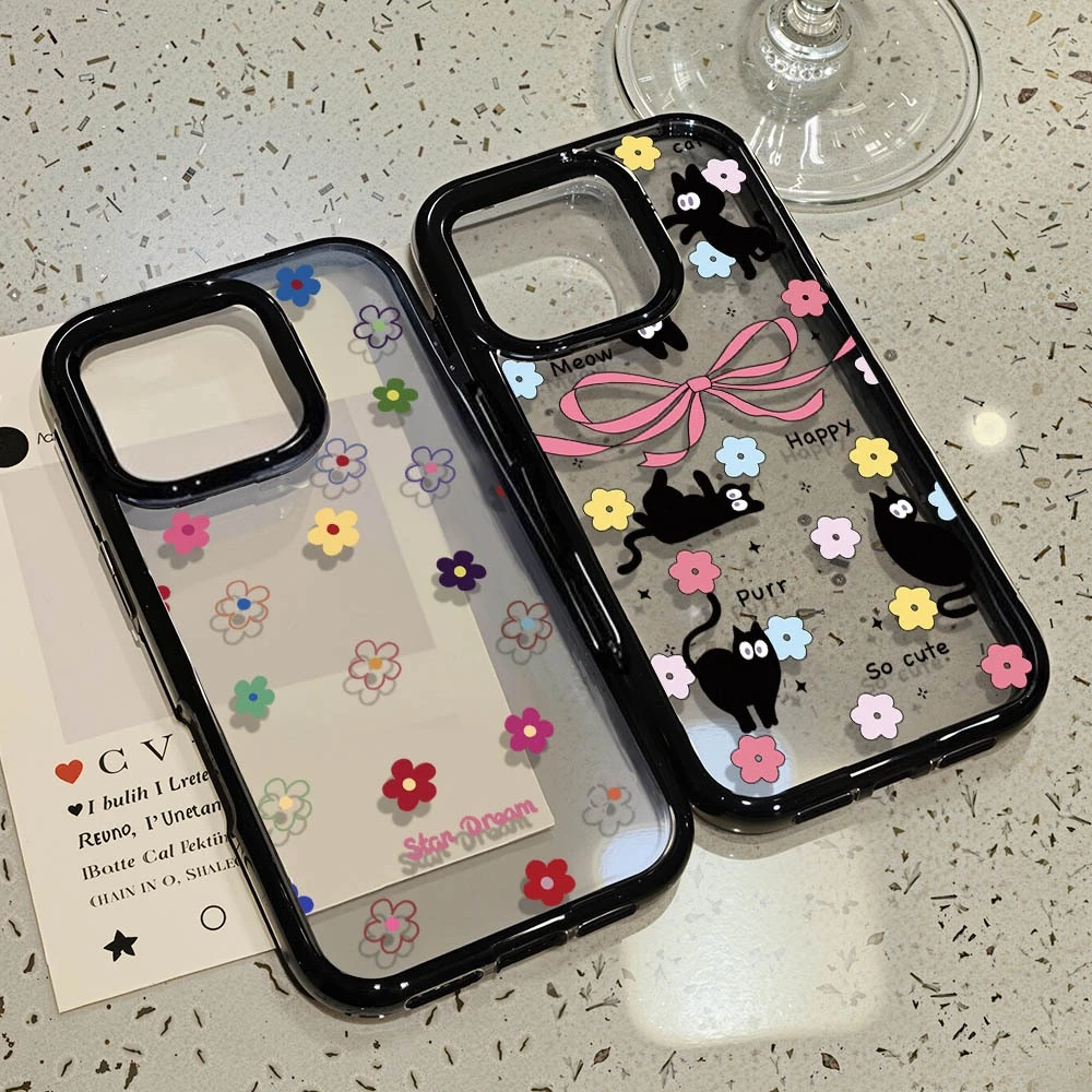 เคสโทรศัพท์ for iPhone 13 11 15 16 Pro Max Case iPhone 11 12 14 17 Pro Max 13 15 Pro 17 Air Acrylic 2 in 1 อะคริลิค