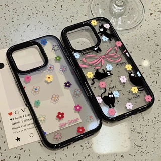 เคสโทรศัพท์ for iPhone 13 11 15 16 Pro Max Case iPhone 11 12 14 17 Pro Max 13 15 Pro 17 Air Acrylic 2 in 1 อะคริลิค