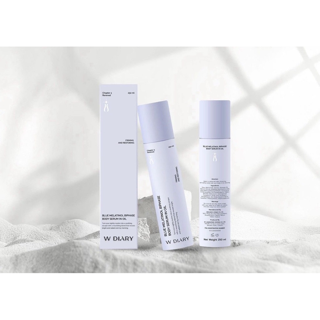 Wdiary : Blue Melatinol Biphase Serum in oil
