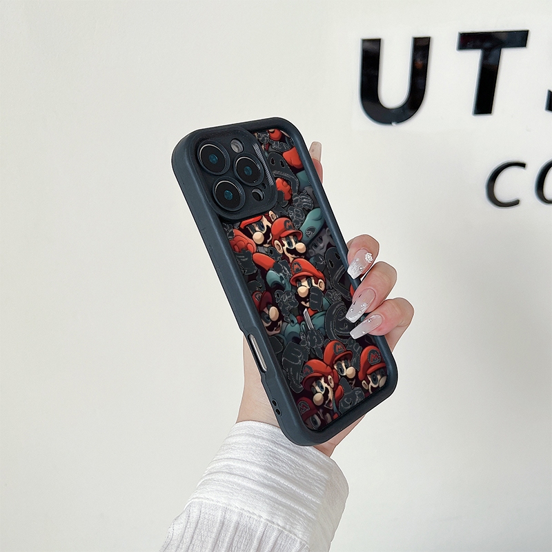 การ์ตูนน่ารักเต็มหน้าจอซูเปอร์มาริโอดูเดิลนุ่ม เคส  Redmi Note 14 4G  Note 14 5G  Note 14 Pro 4G  Note 14 Pro 5G ราคา ถูกที่สุด ดีลบีเคเค แกลเลอรีภาพที่ 6