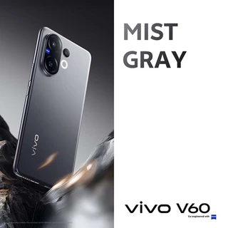 Vivo V60 รุ่น 5G (12/256GB)จอโค้งสี่ด้าน แบตเตอรี่ 6,500mAh(By Shopee SuperTphone1234)